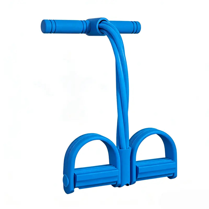 Kaiwatoy®Multifunktionaler Pedal-Widerstandsband-Trainer – Tragbares Fußpedal-Fitnessgerät Heim-Fitnessstudio Ganzkörper-Trainingsgerät, geeignet für Jugendliche und Erwachsene