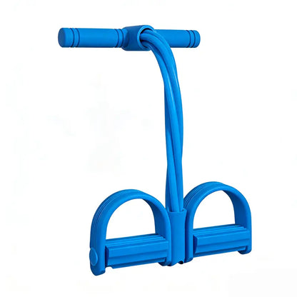 Kaiwatoy®Multifunktionaler Pedal-Widerstandsband-Trainer – Tragbares Fußpedal-Fitnessgerät Heim-Fitnessstudio Ganzkörper-Trainingsgerät, geeignet für Jugendliche und Erwachsene
