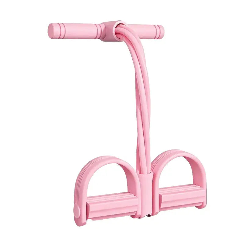 Kaiwatoy®Multifunktionaler Pedal-Widerstandsband-Trainer – Tragbares Fußpedal-Fitnessgerät Heim-Fitnessstudio Ganzkörper-Trainingsgerät, geeignet für Jugendliche und Erwachsene
