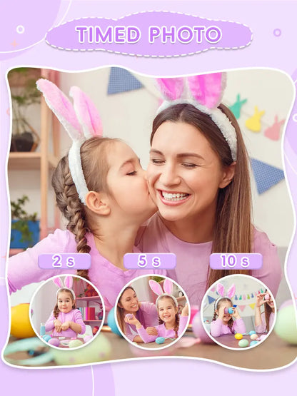 Kaiwatoy®Kids Digital Camera - Child Video Camera with Selfie Mode, HD Video Recording.Perfect Birthday orGifts for Kids (Ages 3-12)