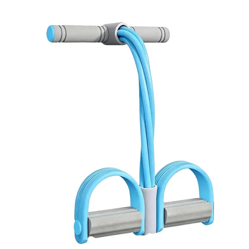 Kaiwatoy®Multifunktionaler Pedal-Widerstandsband-Trainer – Tragbares Fußpedal-Fitnessgerät Heim-Fitnessstudio Ganzkörper-Trainingsgerät, geeignet für Jugendliche und Erwachsene