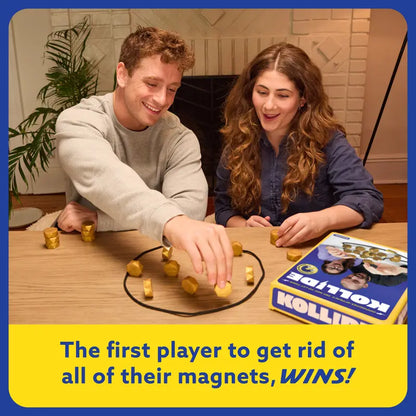 Kaiwatoy®Spannendes Magnetspiel für den Familienabend, toller Spielspaß für Kinder, inklusive 1 Seil, 20 Magneten und Anleitung