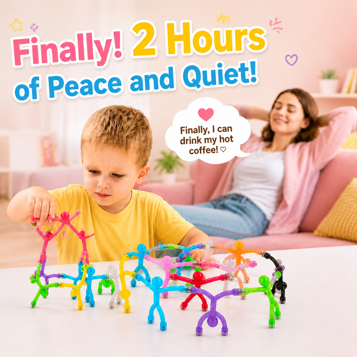 🧲 Magnetpuppen | Mamas Retter – Endlich 2 Stunden ruhige Entspannung