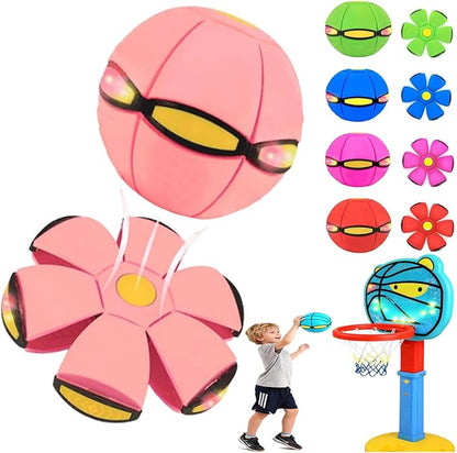 Kaiwatoy®Magic Ball, Kinder-Hüpfball, Eltern-Kind-Interaktion, frei zwischen zwei Formen umschaltbar, mit 6 Lichtern.
