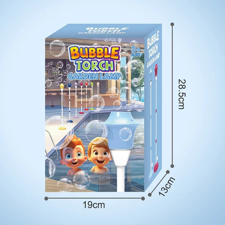 Kaiwatoy®Automatic Bubble Blaster for Kids - Music, Lights & Adjustable Height! Create Massive Bubbles for Outdoor Fun & Parties