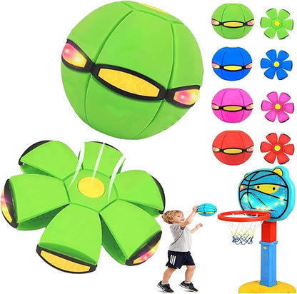 Kaiwatoy®Magic Ball, Kinder-Hüpfball, Eltern-Kind-Interaktion, frei zwischen zwei Formen umschaltbar, mit 6 Lichtern.