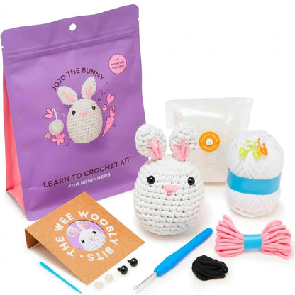 Crochet Kit for Beginners-Includes step-by-step video tutorials
