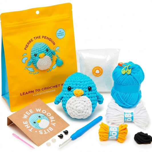 Crochet Kit for Beginners-Includes step-by-step video tutorials