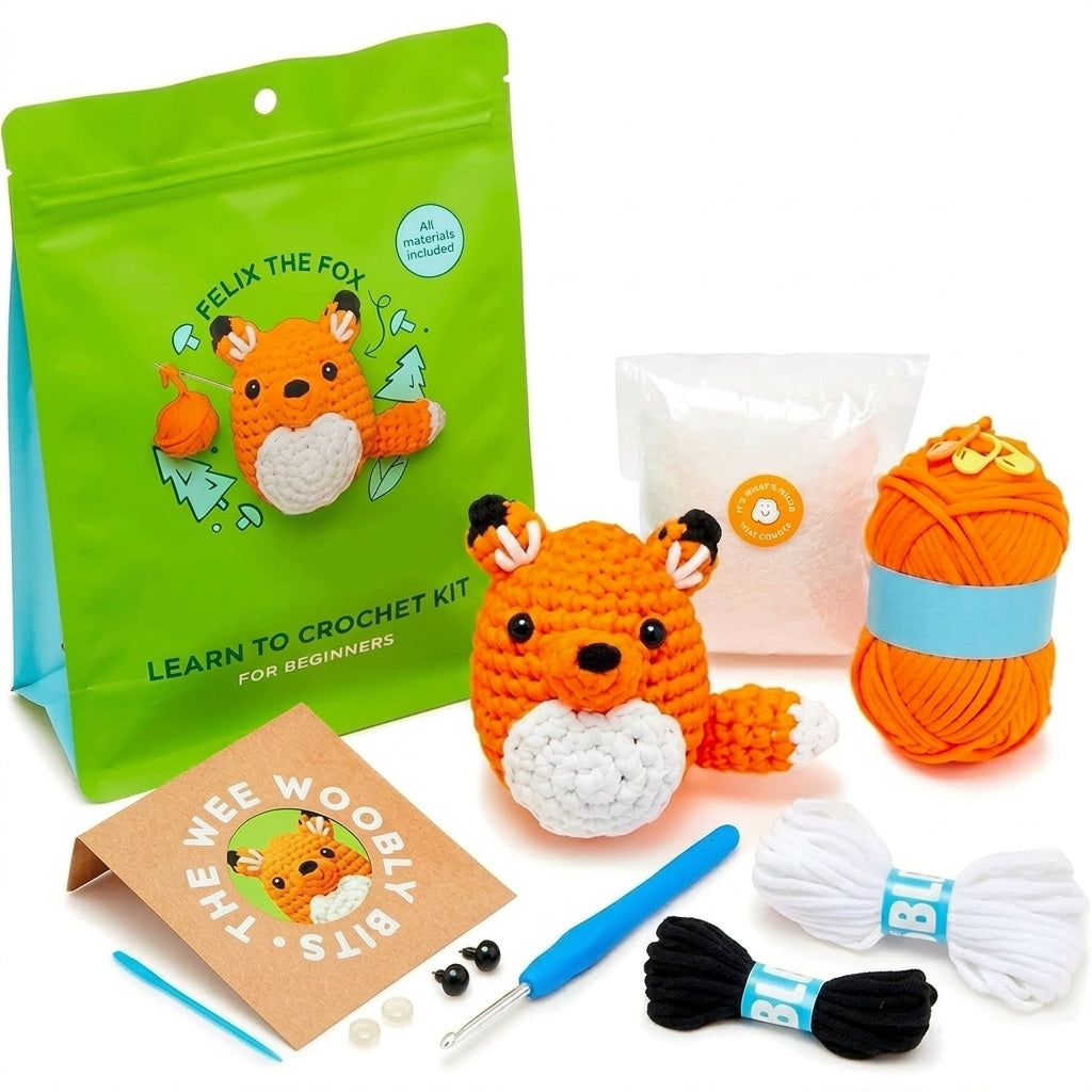 Crochet Kit for Beginners-Includes step-by-step video tutorials