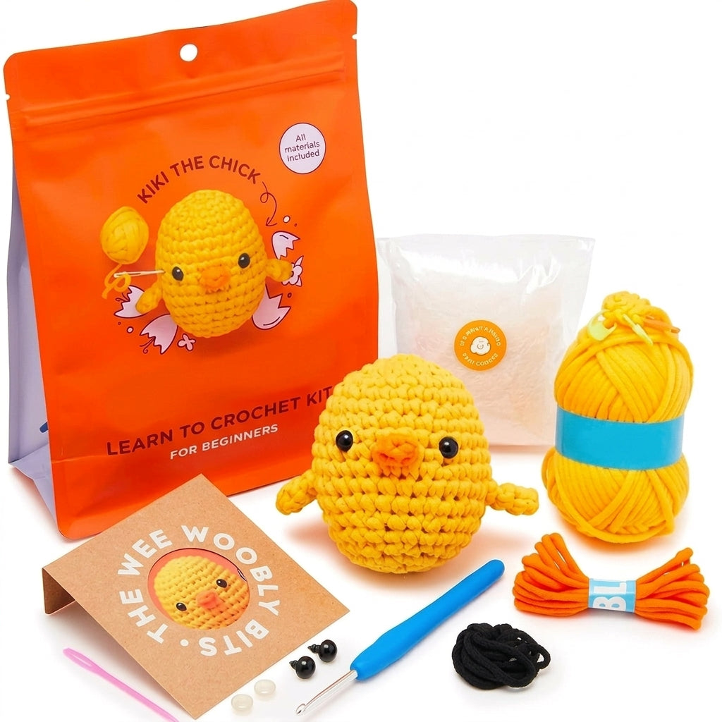 Crochet Kit for Beginners-Includes step-by-step video tutorials