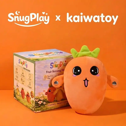 kaiwatoy Interactive Musical Plush Toy Set - Fruit & Vegetable Series(Batteries included)