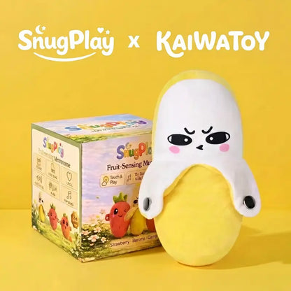 kaiwatoy Interactive Musical Plush Toy Set - Fruit & Vegetable Series(Batteries included)
