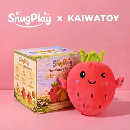 kaiwatoy Interactive Musical Plush Toy Set - Fruit & Vegetable Series(Batteries included)