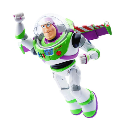 Toy Story Large Action Figure, Posable Buzz Lightyear Collectible in Spacesuit Look, 12-inch Scale
