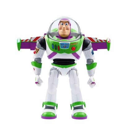 Toy Story Large Action Figure, Posable Buzz Lightyear Collectible in Spacesuit Look, 12-inch Scale